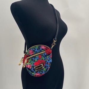 Betsy Johnson Floral Sling/crossbody Purse